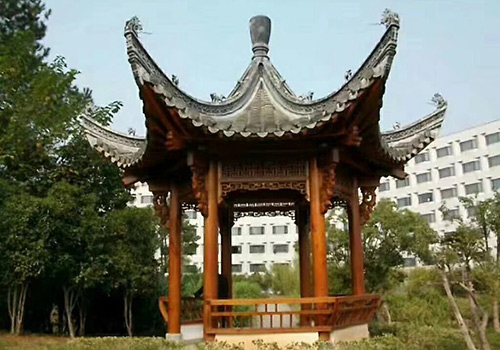 木头门亭